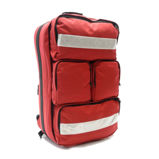 Red Large Medical Pack Backpack Medical Emergency Equipment Backpack First aid With Dividers For outdoor standby, adventures and other activities