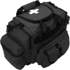 Durable EMT Deluxe Trauma Bag First Aid Responder EMS Emergency Medical Trauma Bag Deluxe (Black)