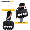 2021 Hot Selling Insulated Food Delivery Bag with Cup Holders Reusable Grocery Bag 