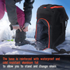 Professional Waterproof Travel Skiing Equipment Accessories Backpack Padded Snowboard Ski Boot Backpack