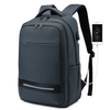 Computer Compartment Travel Plain Laptop Backpack Business Weekender Bag