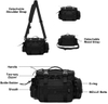 900D Military Nylon Oxford MOLLE Fishing Gear Storage Organizer Messenger Bag Fishing Tackle Storage Bag 