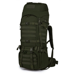 Outdoor 65+10L Internal Frame Backpack For Hiking Hunting​ with Rain Cover