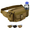 Multi Functional Outdoor Waist Bag Water Bottle Holder Lumbar Waist Pack for Fishing Hunting Running