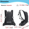 Fashion Hot Design Adjustable Ergonomic Running Vest Pack Durable Water-Repellent Hydration Backpack