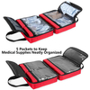 Water Resistant First Aid Kit Bag Compact Survival Trauma Bag for Home Office Car Outdoor Emergency Kits 