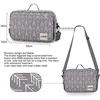 Large Stroller Organizer Caddy with 2 Pram Hooks and Shoulder Strap Baby Travel Stroller Accessories Bag