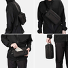 2025 New Design Multi-functional Waterproof Waist Shoulder Bag Bicycle Storage Bag Bike Crossbar Front Handlebar Bag 