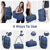 2025 Hot Selling Large Water Resistant Outdoor Sports Bag Travel Weekender Bag Gym Backpack with Shoe Compartment 
