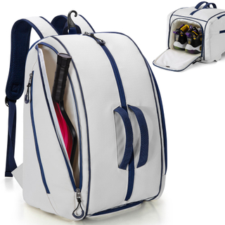 2025 New Sale Waterproof Super Roomy Pickleball Paddle Bag Pickleball Backpack with Shoe Compartment