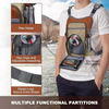 2025 New Design Lightweight Fishing Backpack Fishing Tackle Storage Fits up to Hold Fly Boxes Fly Fishing Chest Pack