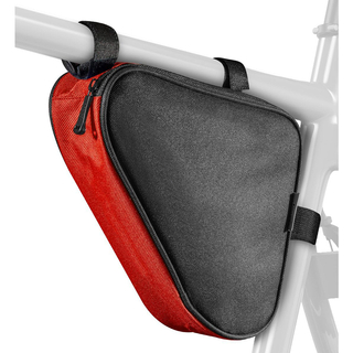 OEM/ODM Water Resistant Sport Bicycle Bike Storage Bag Triangle Saddle Frame Strap-On Pouch for Cycling