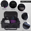 Custom Logo Waterproof Outdoor Travel Bag Carry on Shoe Compartment Yoga Gym Bag Duffle bag