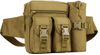 Tactical Waist Pack Nylon Fanny Bag for Men Women Outdoor Travel Sports Camping Hiking Hunting Phone Bum Pouch