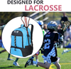 Field Hockey-Bag Extra Large Holds All Lacrosse Equipment Two Stick Holders And Separate Cleats Compartment