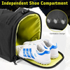 2025 New Design Large Capacity Rugged Fitness Bag Travel Workout Sports Bag Tactical Gym Duffle Bag with Shoe Compartment