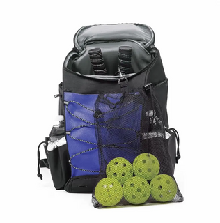 Large Capacity Waterproof Tennis Sling Tote Paddle Racket Backpack Fits 2 to 4 Paddles Pickleball Backpack