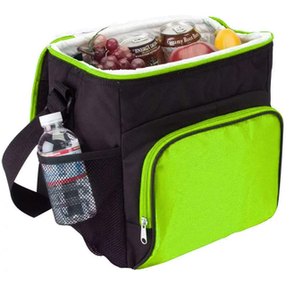 Large Insulated Lunch Bag Cooler Tote bag Beverage tote Great For Lunches, Picnics, Travel, Camping, Fishing, Canned Drinks, Transporting Cold Grocery Items