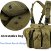 Newly Tactical Recon Chest Vest Military Paintball Hunting Fanny Pack with Mag Pouch For Airsoft Hunting