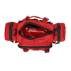 Red Tactical Enlarged MOLLE Medical Trauma Kit Military Mediacla Waist Bag 