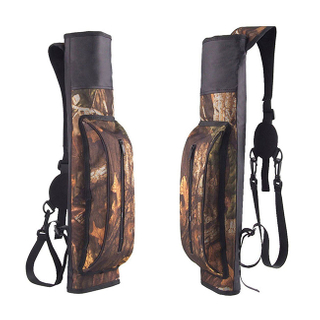 High Quality Comfortable Camo Hunting Bag Archery Quiver Back Hip Sling Bag Arrow Bow Holder Pouch