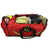 New Design Lightning 3XL Firefighter Rescue Step-in Turnout Fire Gear Bag with Shoulder Strap & Helmet Pocket
