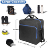 Waterproof Skiing Bag for Air Travel Transport Skis Up to 200 cm Padded Ski Sleeve and Ski Boot Bags