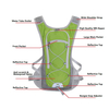 Hot Selling Hydration Backpack with 2 Litre Water Bladder for Outdoor Sports