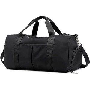 Stylish Sports Gym Bag Overnight Bag with Shoes Compartment Portable Fitness Travel Duffel Luggage Bag
