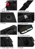 900D Military Nylon Oxford MOLLE Fishing Gear Storage Organizer Messenger Bag Fishing Tackle Storage Bag 