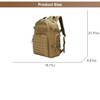 New Design Weekender Travel Duffel Bag Large Capacity Hiking Rucksack Overnight Bag Oxford Tactical Backpack