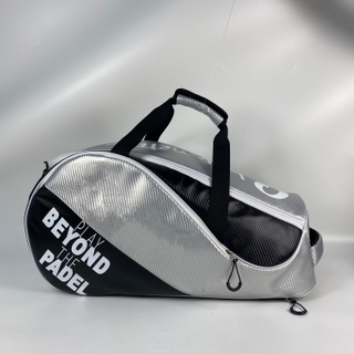 Fashion High Quality 4 Paddles Racket Bag Carrying Tennis Beach Badminton Equipment Bag with Shoes Compartment