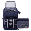 Custom Logo Waterproof Travel Hiking Photo Camera Video Backpack Bags Digital Gear Camera Bag