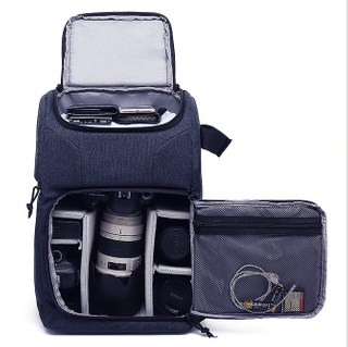Custom Logo Waterproof Travel Hiking Photo Camera Video Backpack Bags Digital Gear Camera Bag