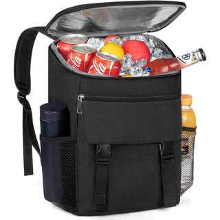 Custom Logo Soft Insulated Leak Proof 30 Cans Insulated Backpack Cooler Portable Picnic Bag Cooler Backpack