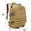 30L Splash Proof Oxford Tactical Back Pack School Travel Backpack EDC Safety Bag Survival Backpack