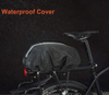 Bicycle Rack Rear Carrier Bags with 8L Capacity Multi-Pocket Reflective Bike Commuter Bag Pannier