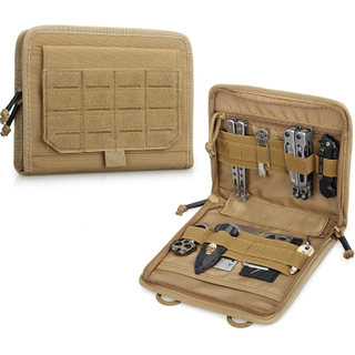 Custom Tactical Attachment Admin Pouch Military Map Tool Bag of Laser-Cut Design Medical Modular Pouch