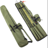 Outdoor Fishing Tool Bag Folding Oxford Fishing Reel Organizer Pole Storage Bag Fishing Rod Carry Bag