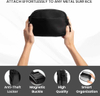 Portable Anti-Theft Magnetic Crossbody Gym Bag Travel Fanny Pack Belt Bag with Magnetic Attachment 