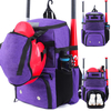 BSCI Factory Large Storage Lightweight Softball Sport Bag Outdoor Sport Baseball Backpack Gear Bag for Helmet and Shoes