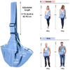 Small Dog Shoulder Bag Hands Free Carry Adjustable Shoulder Strap Safety Belt Bag Pet Sling Carrier