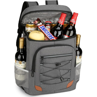 Hot Selling Large Capacity Food Compartment Outdoor Cooler Picnic Insulated Bag Cooler Backpack for Travel