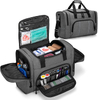 Professional First Aid Bag Duffel Bag with Shoulder Strap Low Profile Medical Trauma Kit EMT Bag