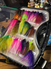 Wholesale Plastic Waterproof Tackle Box Fishing Lure Baits Box Embedded Fly Fishing Box for Fly Fishing