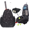 Foldable Large Expandable Professional Tennis Racket Bag Sports Tennis Backpack with Seperate Shoe Bag