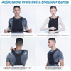 Fashion Lightweight Breathable Running Backpack Adjustable Waistband Reflective Hydration Vest With Water Bottle Pocket