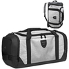 40L Travel Weekender Overnight Bag with Shoe Compartment for Men and Women Sports Duffel Bags