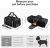 OEM Approved Pet Carrier Expandable Airline Approved Cat Dog Carrier Bag Portable Soft Sided Carriers for Pets