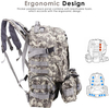Assault Survival Pack Bag for Tackle And Rod Storage Fly Fishing Backpack for Trekking Camping Fishing Hiking
